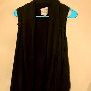 Sleeveless cover up size large black